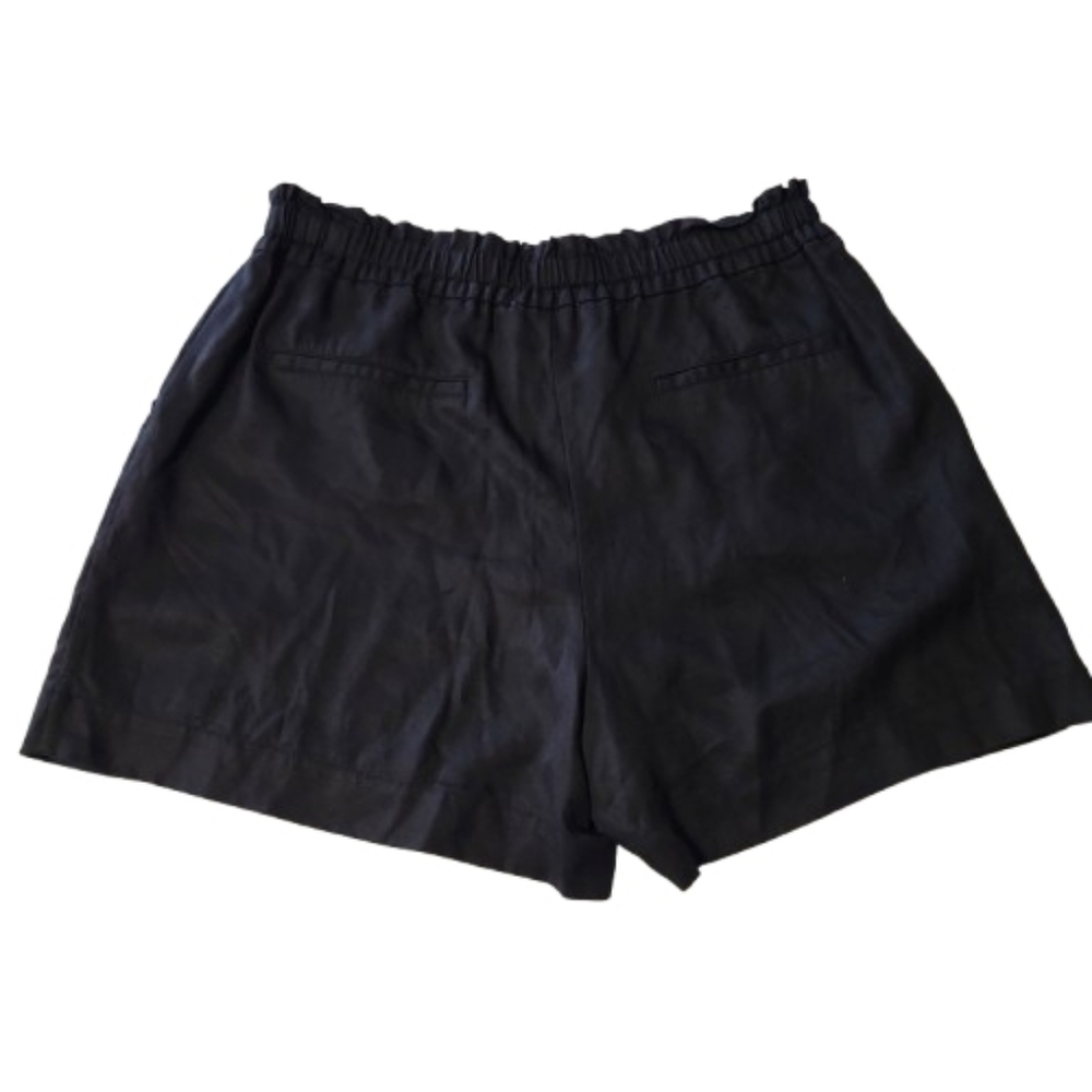 Elizabeth and James Paper Bag Waist Pull On Shorts Lightweight High Waist Size L